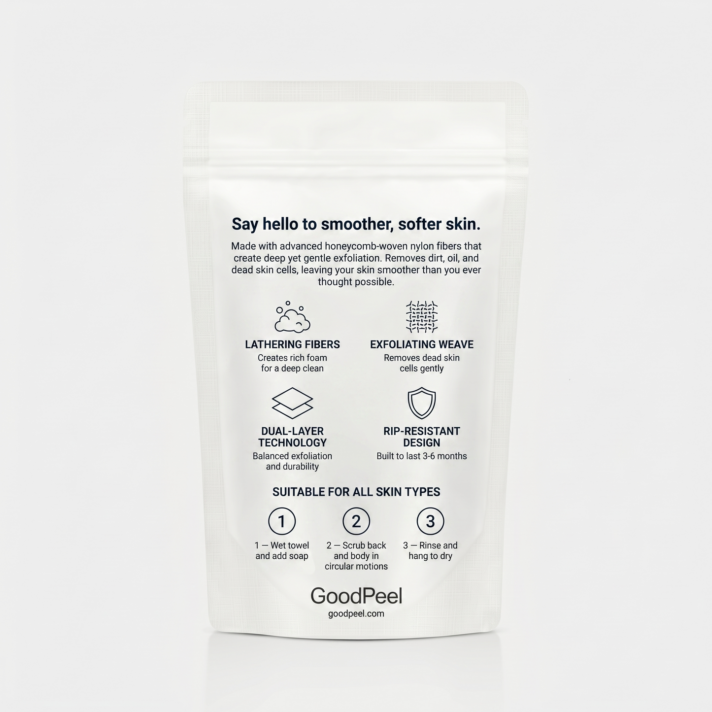 Korean Exfoliating Towel