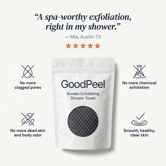 Korean Exfoliating Towel